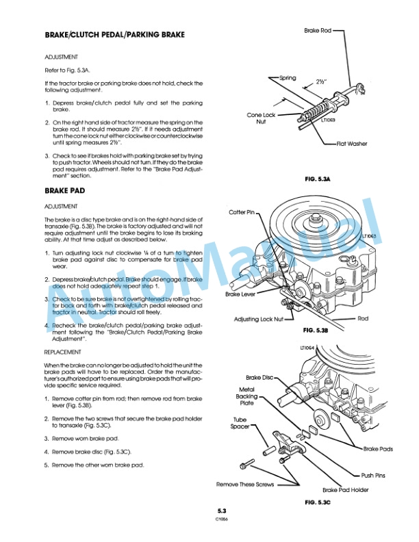Ford New Holland 9809214 LT12.5A Lawn Tractor Operation and Maintenance Manual 42640012 3 Ford New Holland 9809214 LT12.5A Lawn Tractor Operation and Maintenance Manual 42640012 - Image 3