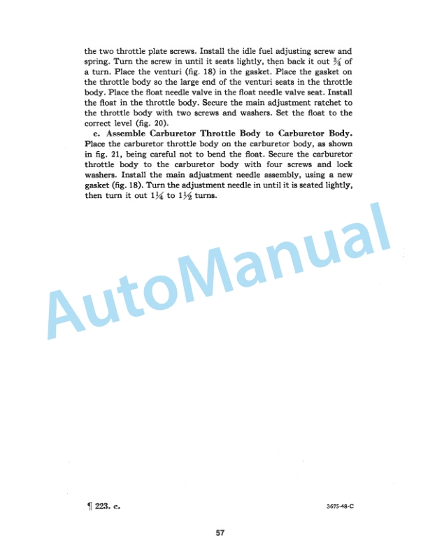Ford New Holland 9N, 2N, 8N Tractor Service Manual 40000230 3 Ford New Holland 9N, 2N, 8N Tractor Service Manual 40000230-3