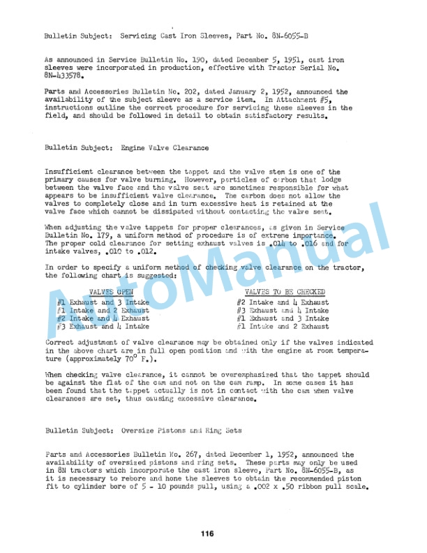 Ford New Holland 9N, 2N, 8N Tractor Service Manual 40000230 5 Ford New Holland 9N, 2N, 8N Tractor Service Manual 40000230-5