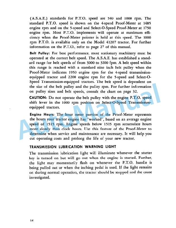 Ford New Holland All-Purpose Tractor Operation and Maintenance Manual 42200020 2 Ford New Holland All-Purpose Tractor Operation and Maintenance Manual 42200020-2