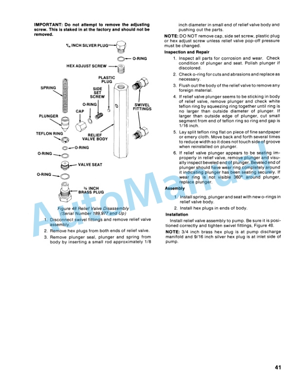 Ford New Holland BTC Series High Pressure Washer Repair Manual 40998011 5 Ford New Holland BTC Series High Pressure Washer Repair Manual 40998011 - Image 5