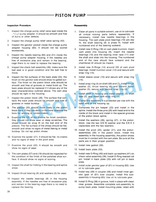 Ford New Holland CL-20 Compact Loader Repair Manual 40002010 4 Ford New Holland CL-20 Compact Loader Repair Manual 40002010 - Image 4