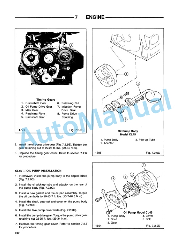 Ford New Holland CL-35, CL-45 Compact Loader Repair Manual 40003510 5 Ford New Holland CL-35, CL-45 Compact Loader Repair Manual 40003510 - Image 5