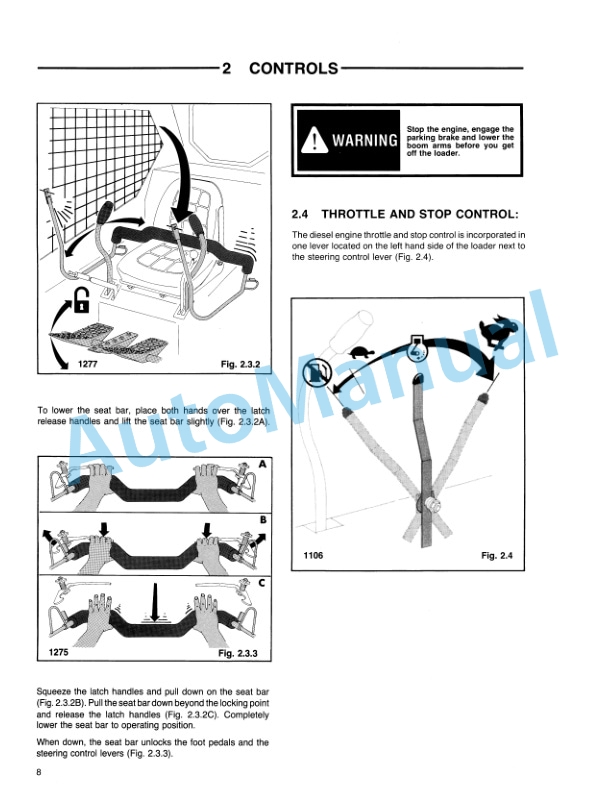 Ford New Holland CL 55, CL 65 Compact Loader Operation and Maintenance Manual 42005520 2 Ford New Holland CL 55, CL 65 Compact Loader Operation and Maintenance Manual 42005520-2