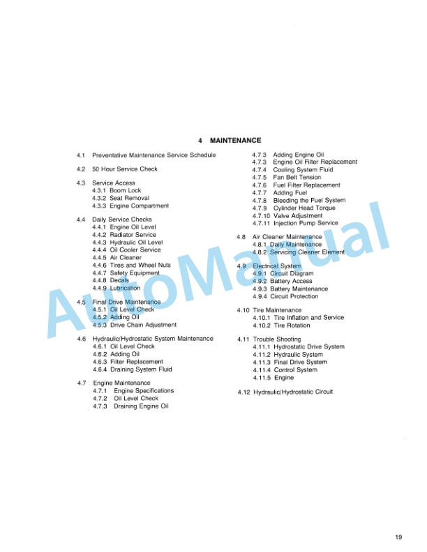 Ford New Holland CL 55, CL 65 Compact Loader Operation and Maintenance Manual 42005520 3 Ford New Holland CL 55, CL 65 Compact Loader Operation and Maintenance Manual 42005520-3