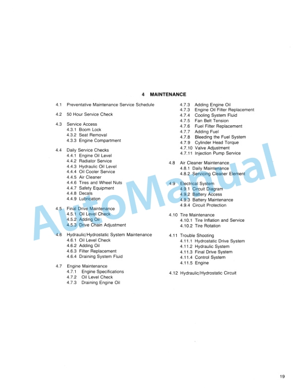 Ford New Holland CL 55, CL 65 Compact Loader Operation and Maintenance Manual 42005521 3 Ford New Holland CL 55, CL 65 Compact Loader Operation and Maintenance Manual 42005521-3