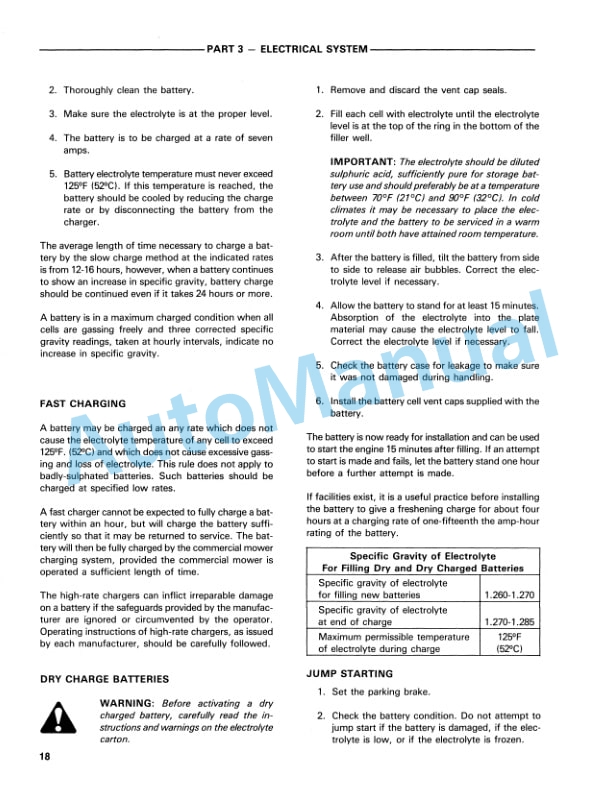 Ford New Holland CM224, CM274 Commercial Mower Service Manual 40022420 3 Ford New Holland CM224, CM274 Commercial Mower Service Manual 40022420-3