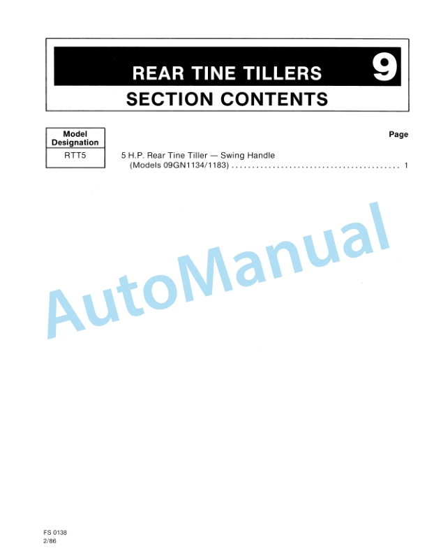 Ford New Holland Consumer Product Repair Manual 40641002 5 Ford New Holland Consumer Product Repair Manual 40641002 - Image 5