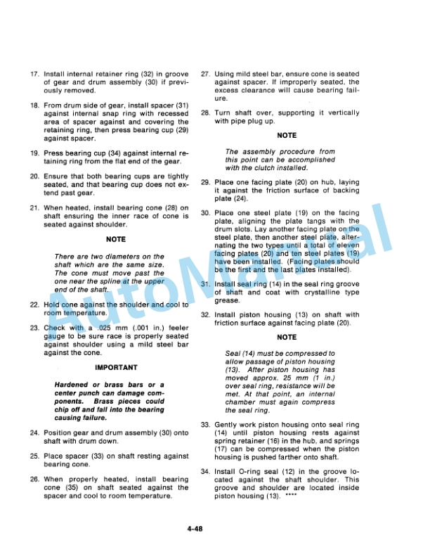 Alternative view of Ford New Holland Designation 6 Tractor Service Manual 40075691