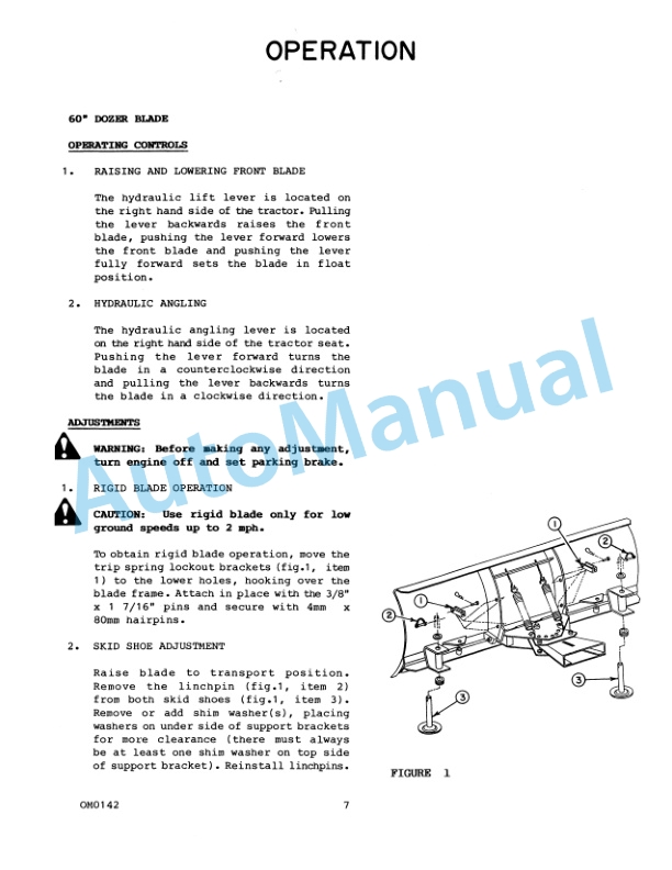 Ford New Holland Front Attachment for CM Series Tractor Operation and Maintenance Manual 42647000 2 Ford New Holland Front Attachment for CM Series Tractor Operation and Maintenance Manual 42647000-2