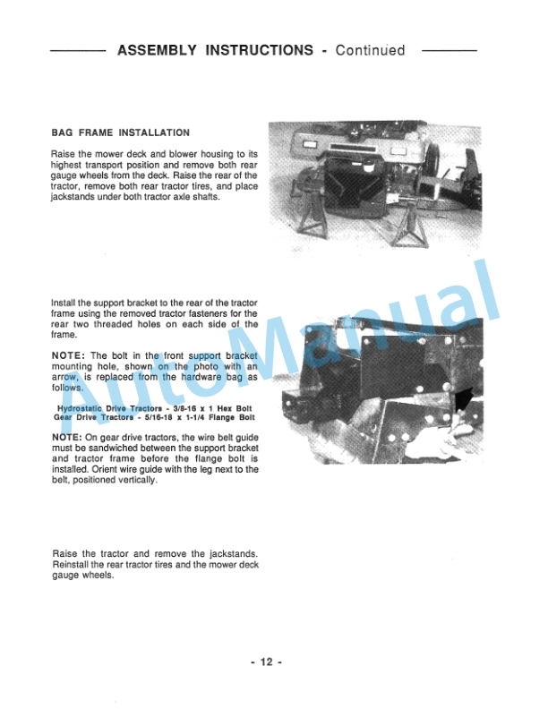 Ford New Holland Grass Collector For YT - LGT Gasoline Tractor Operation and Maintenance Manual 41641400 3 Ford New Holland Grass Collector For YT - LGT Gasoline Tractor Operation and Maintenance Manual 41641400-3