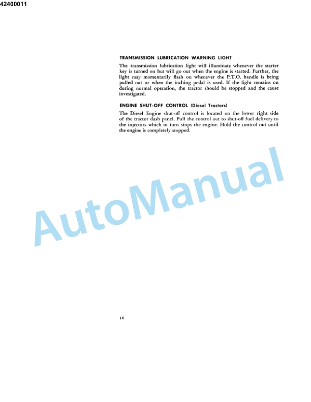 Ford New Holland Heavy Duty Industrial Tractor Operation and Maintenance Manual 42400011 2 Ford New Holland Heavy Duty Industrial Tractor Operation and Maintenance Manual 42400011-2
