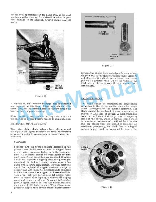 Ford New Holland Hydrostatic Transmission Lawn and Garden Tractor Repair Manual 40010031 3 Ford New Holland Hydrostatic Transmission Lawn and Garden Tractor Repair Manual 40010031-3