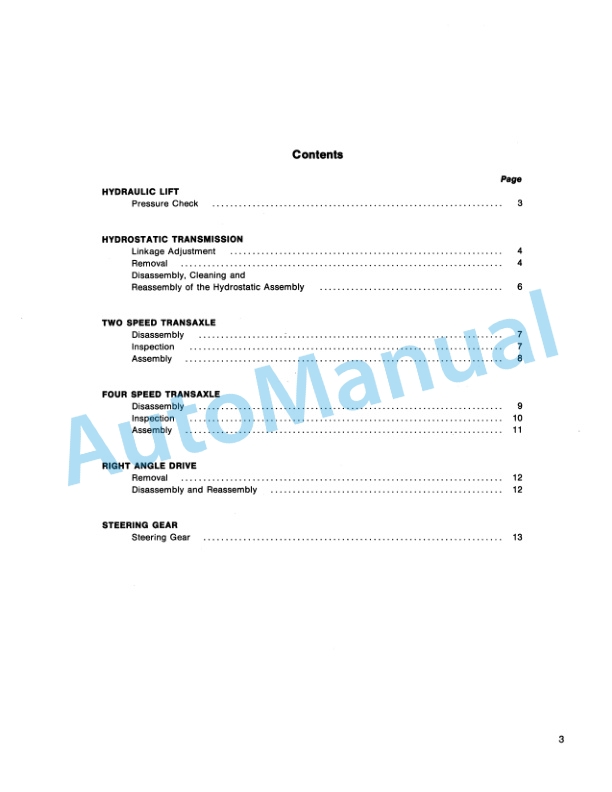Ford New Holland Lawn and Garden Tractor Service Manual 40010040 2 Ford New Holland Lawn and Garden Tractor Service Manual 40010040-2