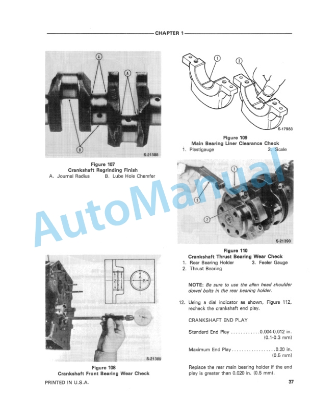 Alternative view of Ford New Holland LGT 14D Diesel Lawn And Garden Tractor Repair Manual 40001411