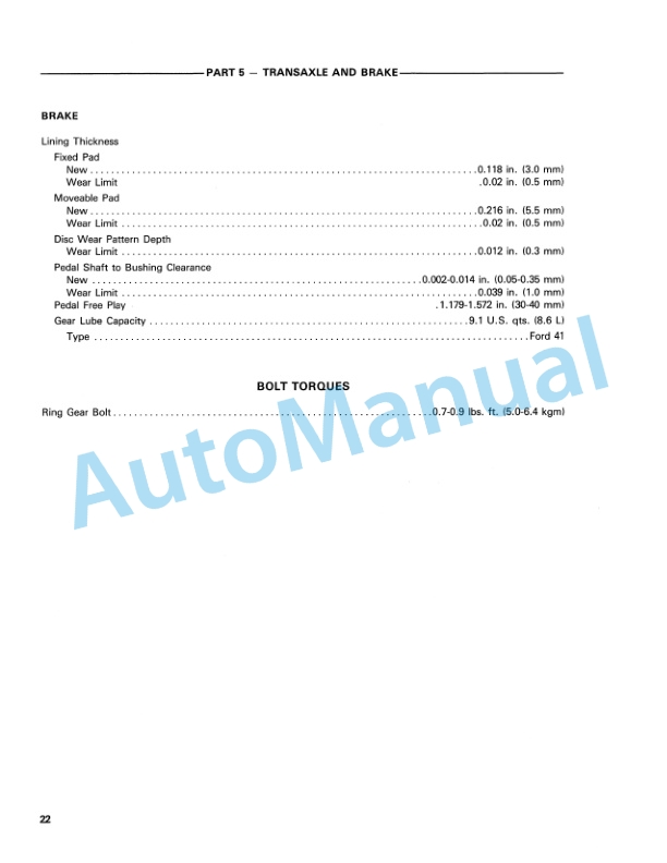 Ford New Holland LGT 14D Diesel Lawn And Garden Tractor Repair Manual 40001411 5 Ford New Holland LGT 14D Diesel Lawn And Garden Tractor Repair Manual 40001411 - Image 5
