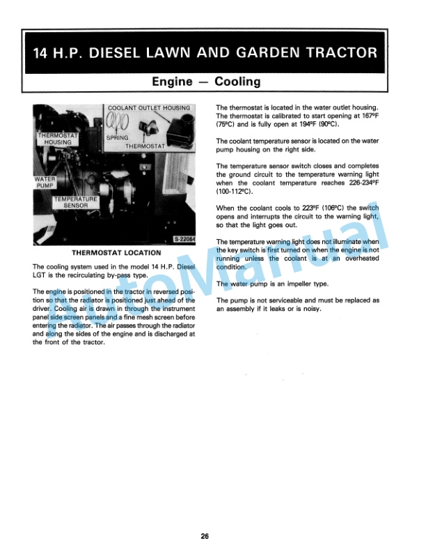 Ford New Holland LGT14D Diesel Tractor, 44 and 48 Mower Attachment Service Manual 40641013 3 Ford New Holland LGT14D Diesel Tractor, 44 and 48 Mower Attachment Service Manual 40641013 - Image 3