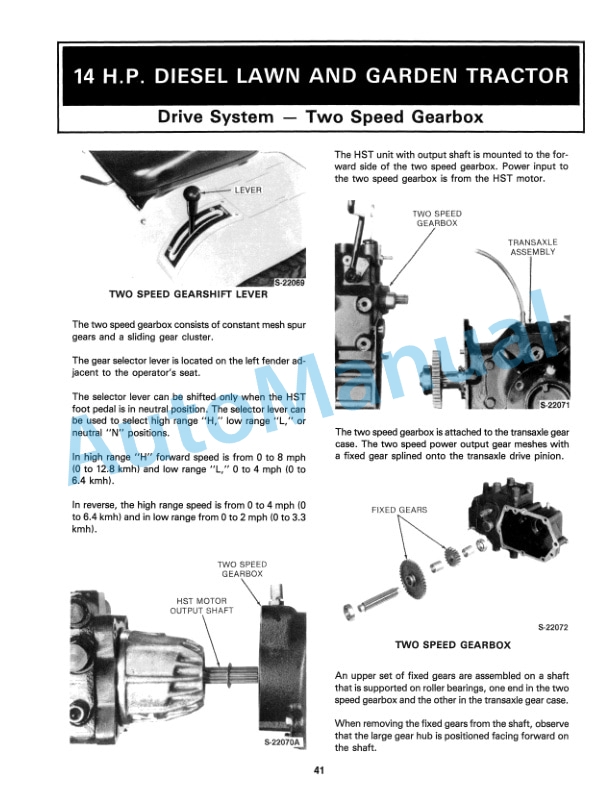 Ford New Holland LGT14D Diesel Tractor, 44 and 48 Mower Attachment Service Manual 40641013 4 Ford New Holland LGT14D Diesel Tractor, 44 and 48 Mower Attachment Service Manual 40641013 - Image 4