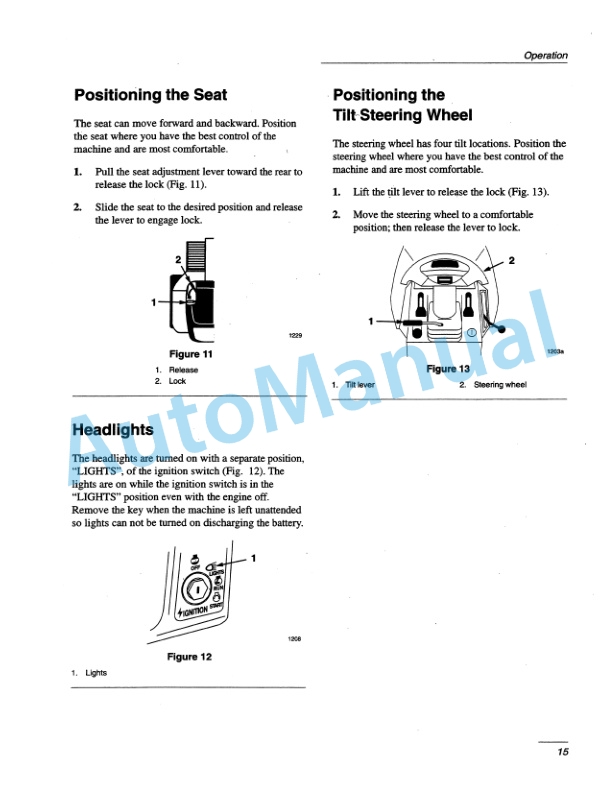Ford New Holland LS45-16G Yard Tractor Operation and Maintenance Manual 42644510-3
