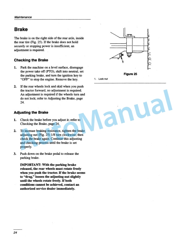 Ford New Holland LS45-16G Yard Tractor Operation and Maintenance Manual 42644510-4