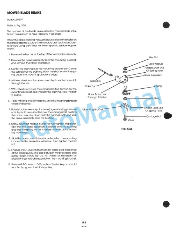 Ford New Holland LT 8 Lawn Tractor Operation and Maintenance Manual 42000810 3 Ford New Holland LT 8 Lawn Tractor Operation and Maintenance Manual 42000810 - Image 3
