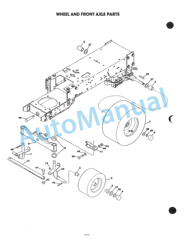 Ford New Holland LT 8 Lawn Tractor Operation and Maintenance Manual 42000810 5 Ford New Holland LT 8 Lawn Tractor Operation and Maintenance Manual 42000810 - Image 5