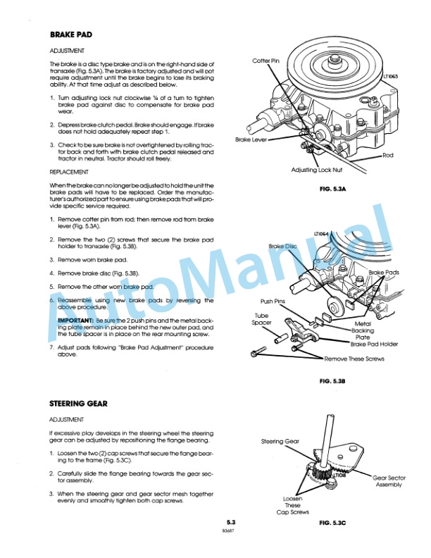 Ford New Holland LT8, LT11 Lawn Tractor Operation and Maintenance Manual 42000821 3 Ford New Holland LT8, LT11 Lawn Tractor Operation and Maintenance Manual 42000821 - Image 3