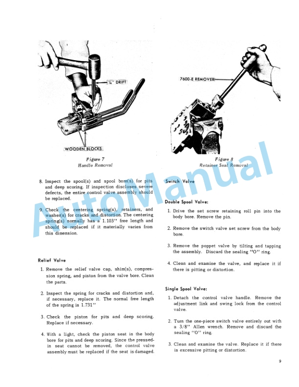 Ford New Holland Remote Control Valve Service Manual 40881033 5 Ford New Holland Remote Control Valve Service Manual 40881033-5