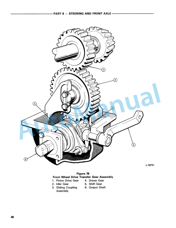Ford New Holland Steer Axle Repair Manual 40881030 5 Ford New Holland Steer Axle Repair Manual 40881030-5