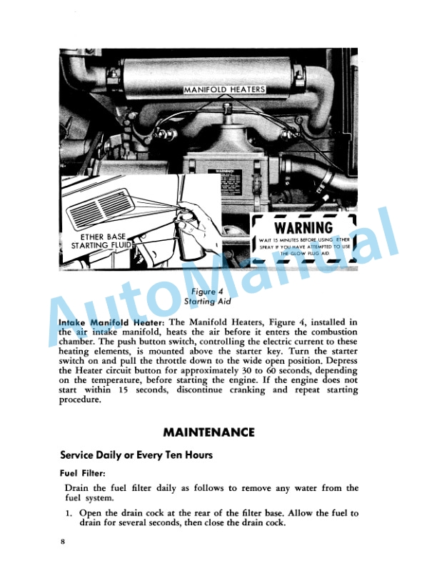 Ford New Holland Supplement Diesel Tractor Operation and Maintenance Manual 42060140 3 Ford New Holland Supplement Diesel Tractor Operation and Maintenance Manual 42060140-3