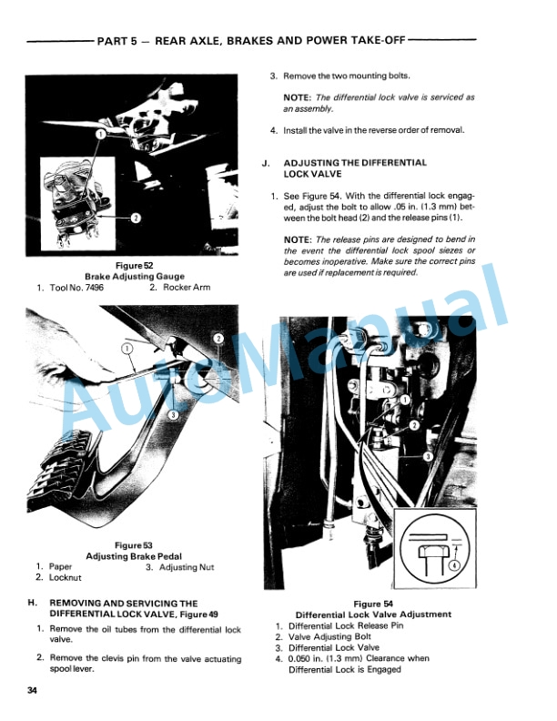 Ford New Holland TW-10, TW-20, TW-30 Tractor Service Manual 42001030 4 Ford New Holland TW-10, TW-20, TW-30 Tractor Service Manual 42001030-4