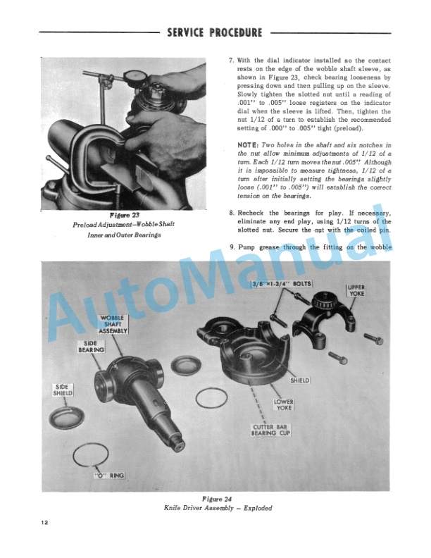 Ford New Holland Wobble Drive For 515 Rear Attached Mower Service Manual 40881034 5 Ford New Holland Wobble Drive For 515 Rear Attached Mower Service Manual 40881034-5