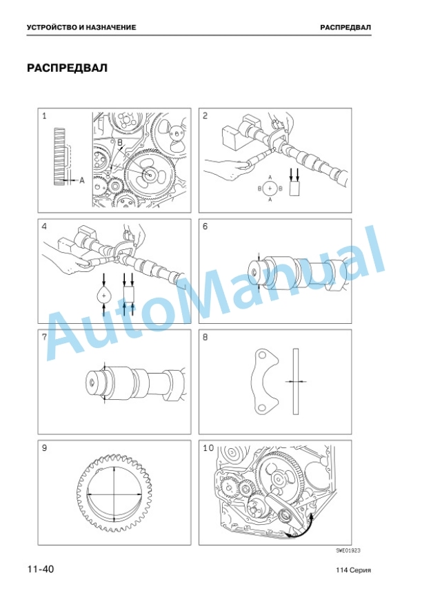 Komatsu 114 Series Engine Shop Manual SRU00015-00-2