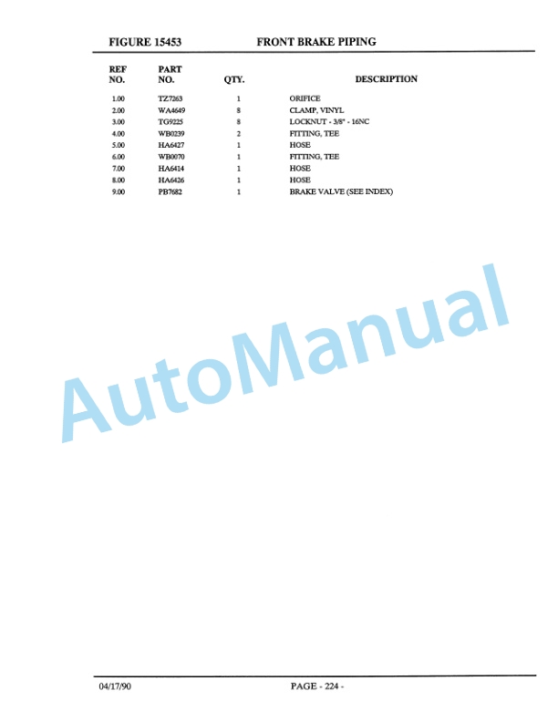 Komatsu 140M Dump Truck Parts Manual DH616-5
