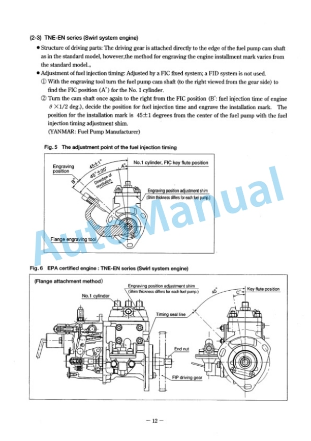 Komatsu 2D68E-4D88E Series Diesel Engine Specifications Manual WEBM003100 3 Komatsu 2D68E-4D88E Series Diesel Engine Specifications Manual WEBM003100 - Image 3