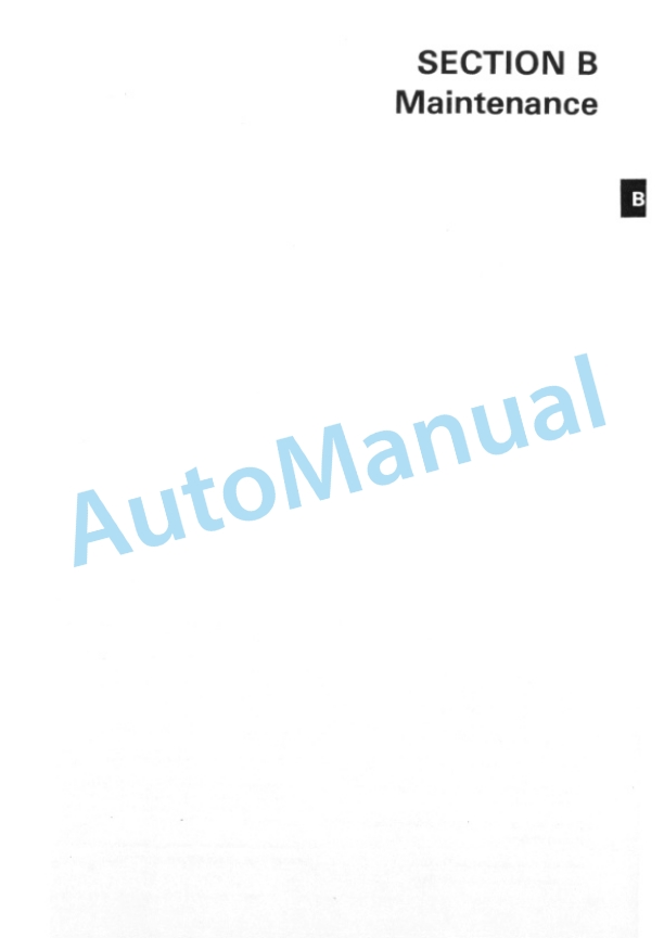 Komatsu 3.1522, 3.1524, T3.1524 Diesel Engine Workshop Manual 4799008M1-2