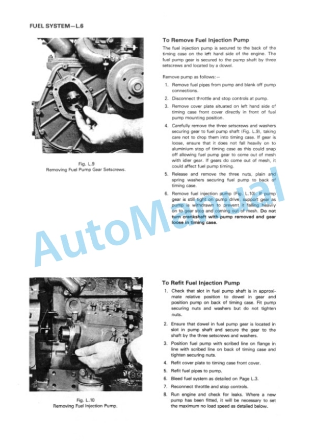 Komatsu 3.1522, 3.1524, T3.1524 Diesel Engine Workshop Manual 4799008M1-5