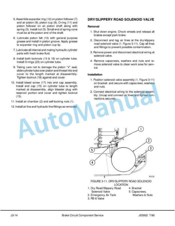 Komatsu 325M Dump Truck Shop Manual DG611-3