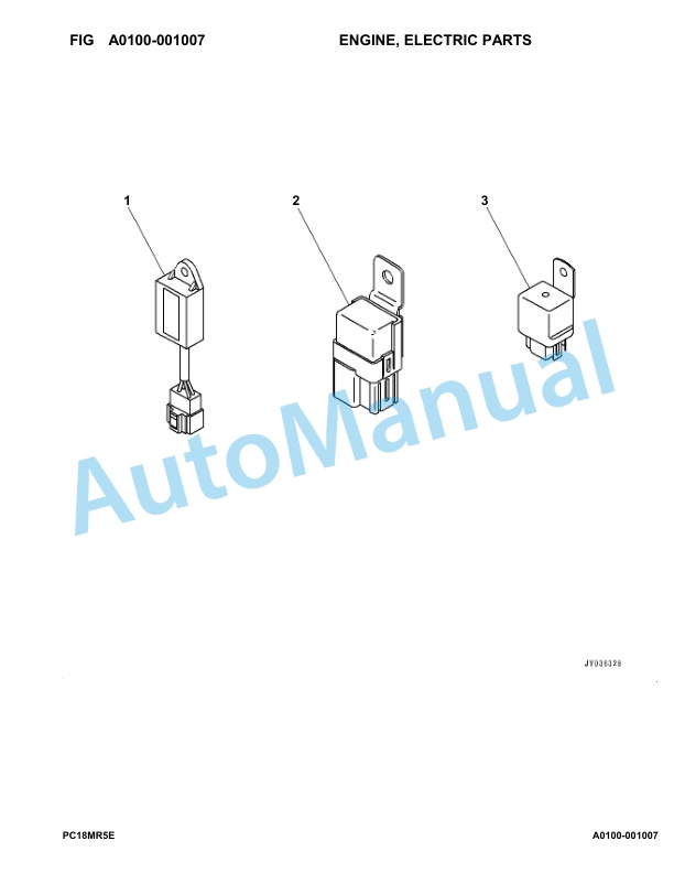 Komatsu 3D67E-2 Engine Parts Manual-2