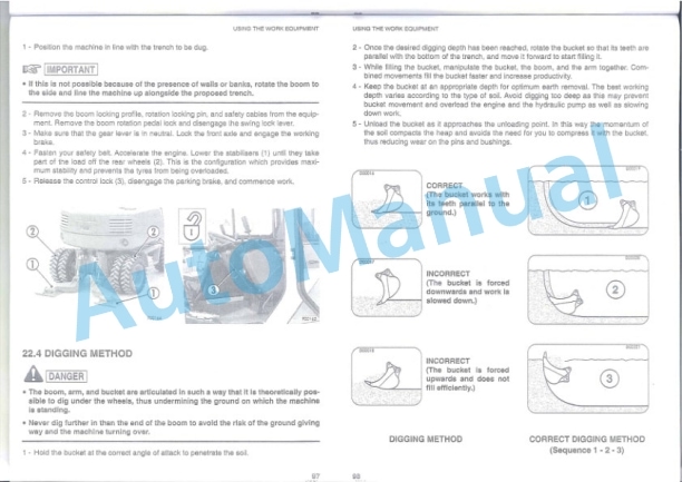 Komatsu 410W Hydraulic Excavator Operation and Maintenance Manual UMGB410W1-4