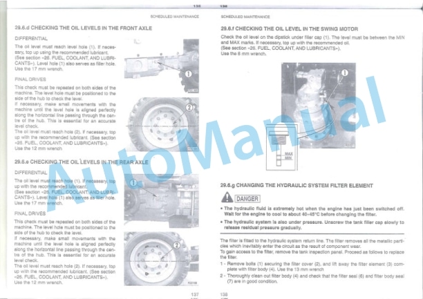 Komatsu 410W Hydraulic Excavator Operation and Maintenance Manual UMGB410W1-5