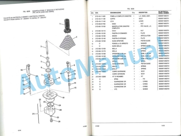 Komatsu 410W Hydraulic Excavator Parts Manual PRIG410W1-4