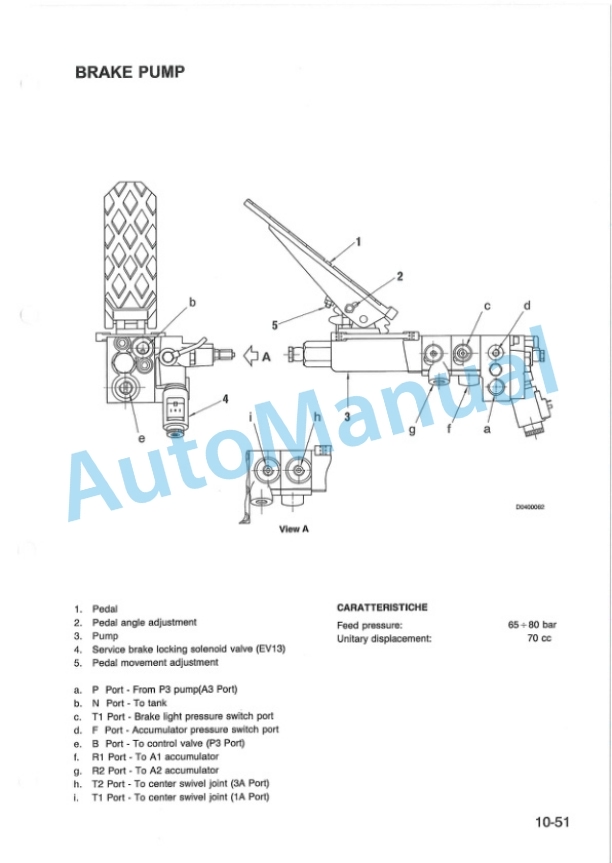 Komatsu 410W Hydraulic Excavator Shop Manual MOGB410W0-4