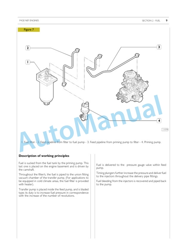 Komatsu 4D104E, S4D104E Series Diesel Engine Shop Manual WEBMNEF001-2