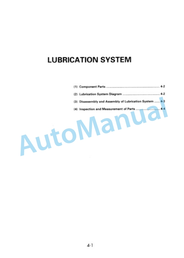 Komatsu 4D92E, 4D94E, 4D98E Diesel Engine Shop Manual 4D94E-BE2-3