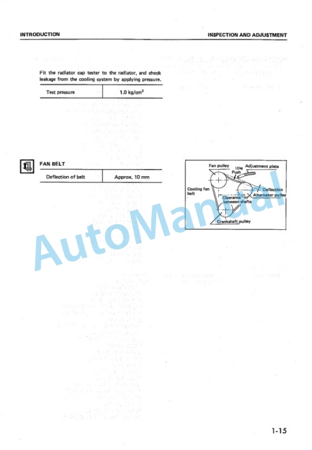 Komatsu 4FA1, 4FE1 Diesel Engine Shop Manual 4FEI-BEI-2