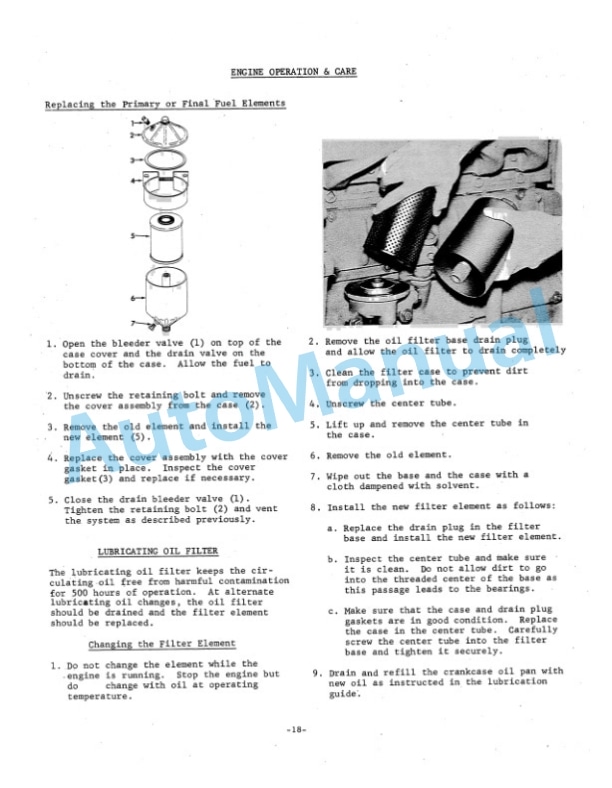 Komatsu 503 Motor Grader Operation and Maintenance Manual 2079A-H45-4