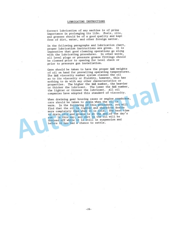Komatsu 503 Motor Grader Operation and Maintenance Manual 2079A-H45-5