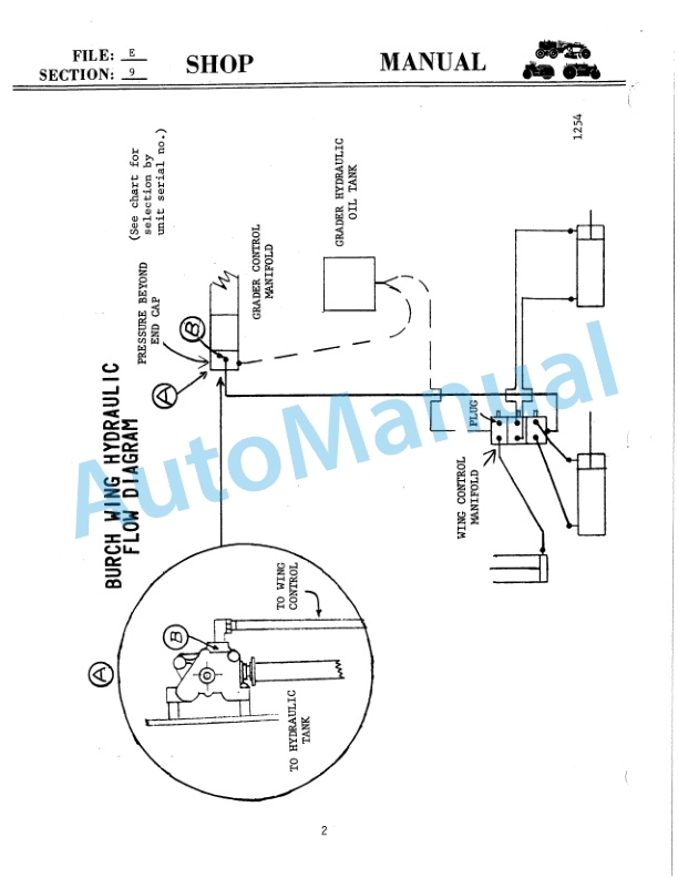 Komatsu 503 Motor Grader Shop Manual SMG-503-3