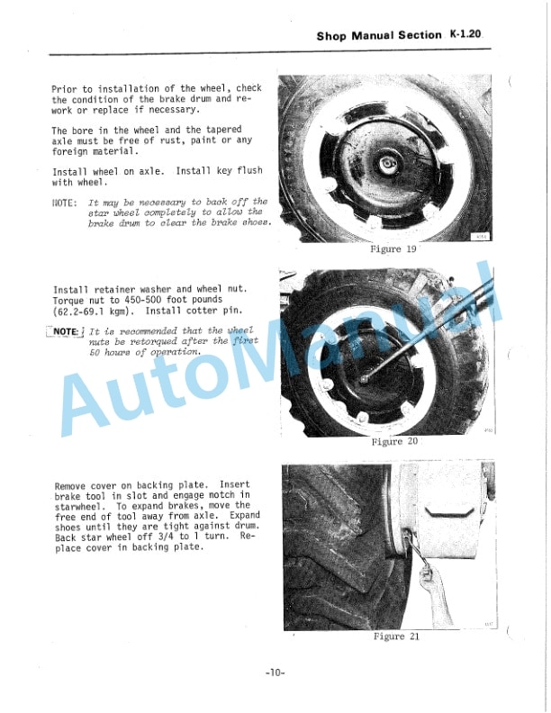 Komatsu 503 Motor Grader Shop Manual SMG-503-5